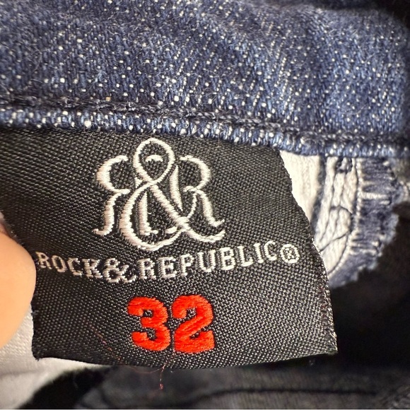 Rock & Republic Neil Denim Jeans Size 32 GUC - Picture 7 of 13